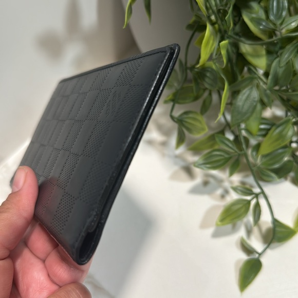 💯AUTHENTIC LOUIS VUITTON Agenda Poshe - Onyx Damier Bill Holder - Picture 9 of 12